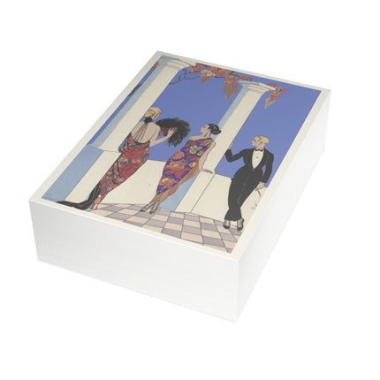 Le goût des châles by George Barbier Postcards (envelopes included) - Bundles of 10, 30, 50 Pieces