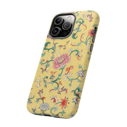 Flower Illustration by Owen Jones Phone Cases