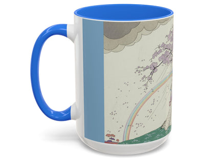 L’Arc-en-Ciel by George Barbier Colorful Mugs (11oz, 15oz)