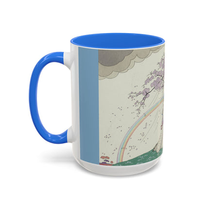L’Arc-en-Ciel by George Barbier Colorful Mugs (11oz, 15oz)