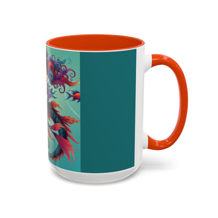 Mermaid & Sea Dragon Mug – Ocean Guardian & Mythic Beauty