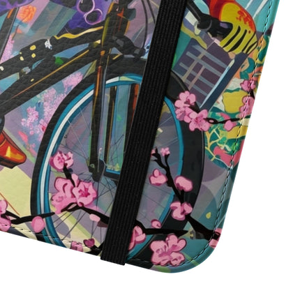 🐸🚵 Cyberpunk Frog Flip Case – High-Tech Adventure & Neon Velocity