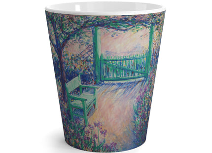 The Artist’s Garden by Theodore Earl Butler Latte Mug