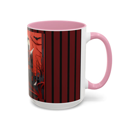 Halloween Night Scene Colorful Mugs (11oz, 15oz)