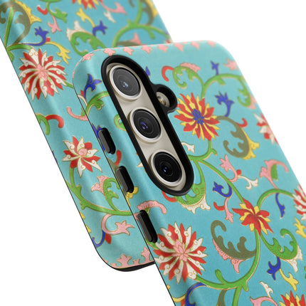 Colorful Floral Pattern by Owen Jones Phone Cases