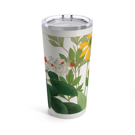 Clerodendrum & Rudbeckia by Tanigami Kônan Tumbler 20oz