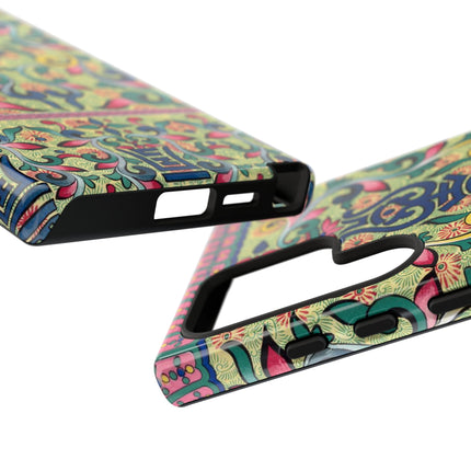 Colorful Flower Pattern by Owen Jones Phone Cases
