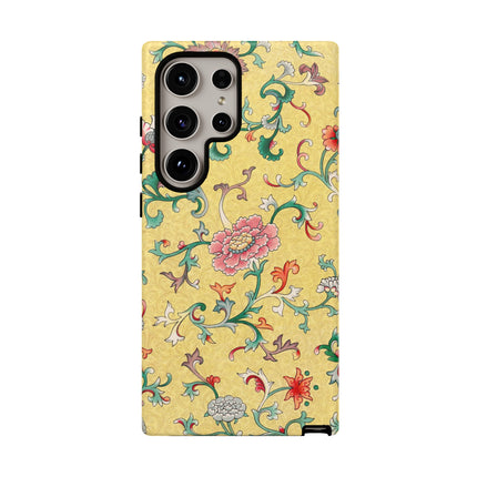 Flower Illustration by Owen Jones Phone Cases