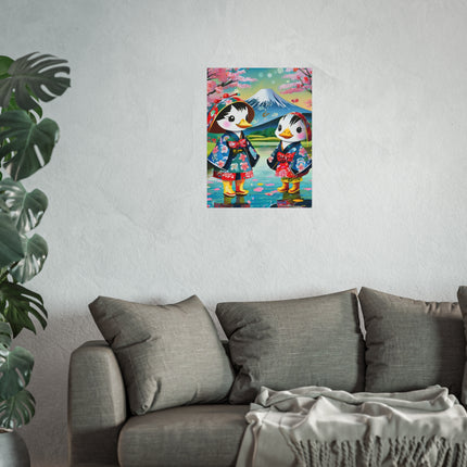 Rainy Day Ducks Fine Art Posters