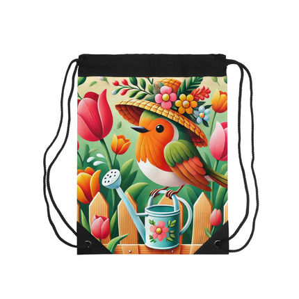 The Little Garden Tender Drawstring Bag – Sunshine, Care & Storybook Charm