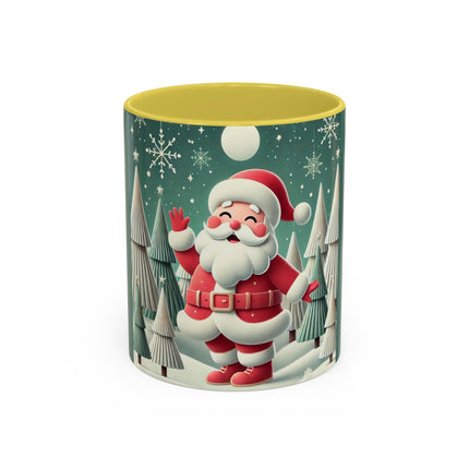Santa's Joyful Night Colorful Mugs (11oz, 15oz)