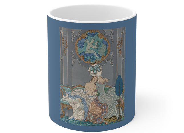 Liaisons Dangereuses by George Barbier Ceramic Mug 11oz