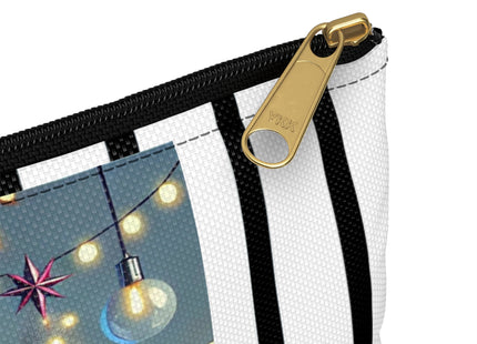 Whimsical Christmas Tea Party Accessory Pouch
