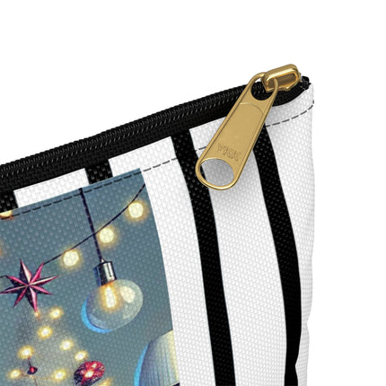Whimsical Christmas Tea Party Accessory Pouch