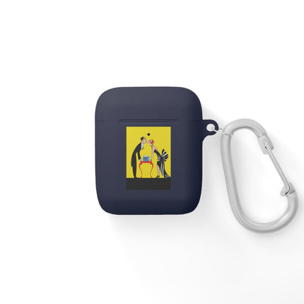 Golden Embrace – 1920s Art Deco AirPods Case