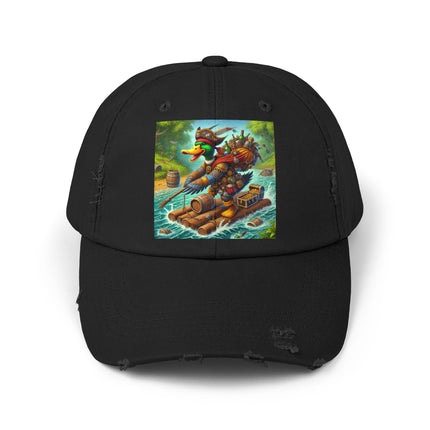 The Daring Drake Unisex Distressed Cap