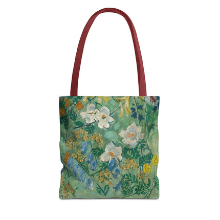 Flowers by August Babberger Tote Bag (AOP)