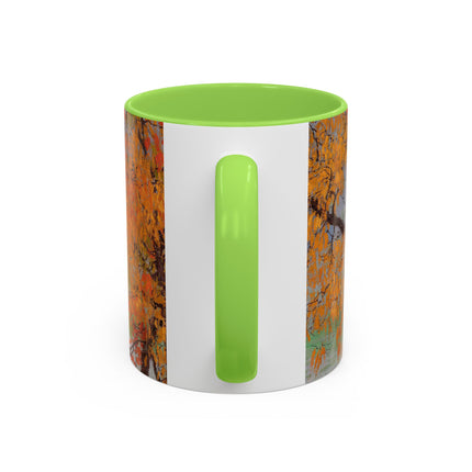 Autumn leaves by Edward Okuń Colorful Mugs (11oz, 15oz)