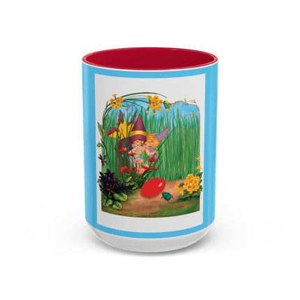 Spring Fairies & Floral Delights Colorful Mugs (11oz, 15oz)