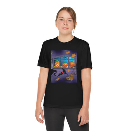 Whimsical Halloween Mischief Youth Competitor Tee