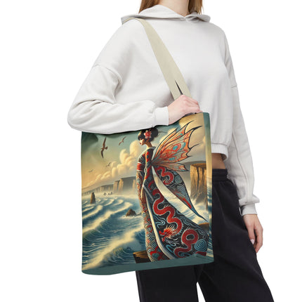 The Coastal Fairy Tote Bag – Serene Grace & Oceanic Magic