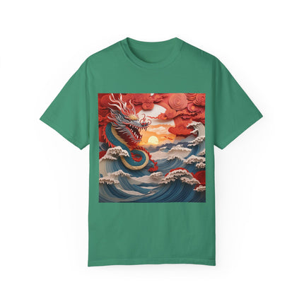 Emergence of the Dragon Unisex Garment-Dyed T-shirt