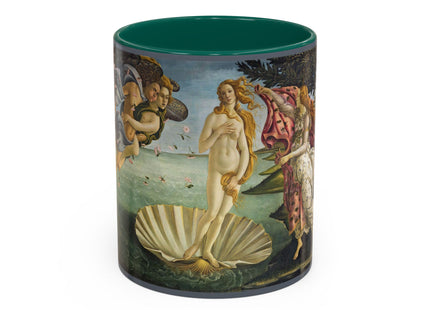 Birth of Venus by Sandro Botticelli Colorful Mugs (11oz, 15oz)