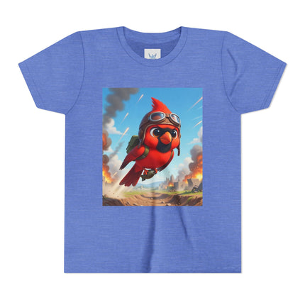Cardinal Dive Bomber Youth Short Sleeve Tee