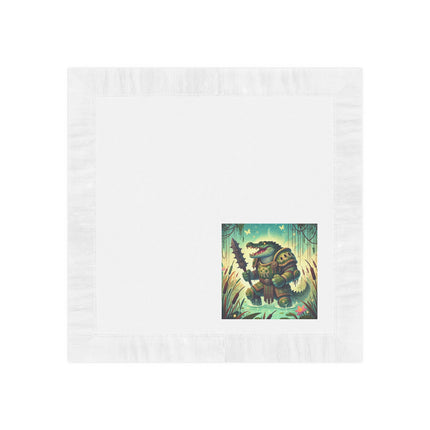 Swamp Tyrant White Coined Napkins