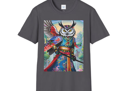 Cyberpunk Samurai Owl Softstyle T-Shirt