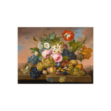 Floral Still Life by Franz Xaver Ceramic Tile