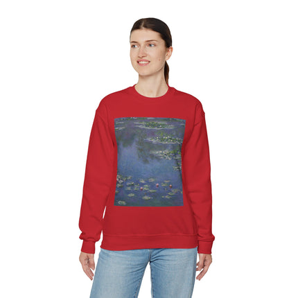 Water Lilies by Claude Monet Heavy Blend™ Crewneck Sweatshirt