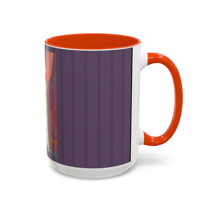 L’Entracte by Georges Lepape Colorful Mugs (11oz, 15oz)
