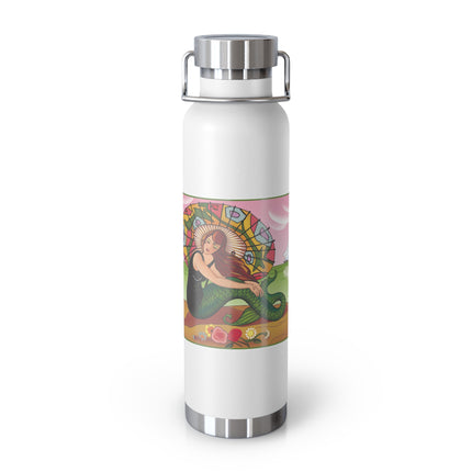 Siren Serenade by Carlo Chiostri Copper Vacuum Insulated Bottle, 22oz