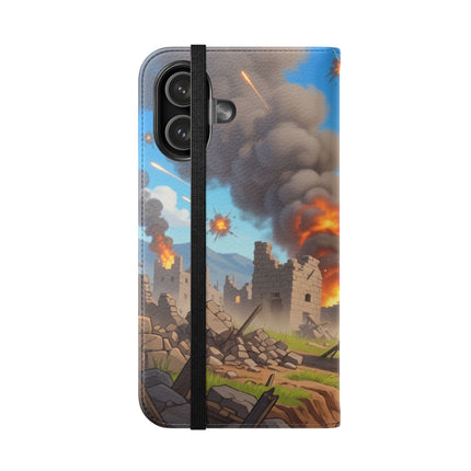 🐦✈️ The Cardinal Dive Bomber Flip Case – Bold Flight & Fearless Adventure