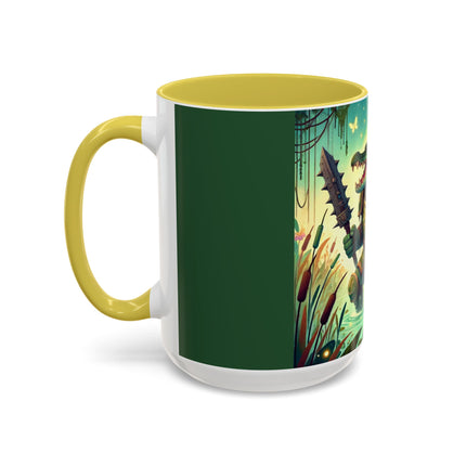 Swamp Tyrant Colorful Mugs (11oz, 15oz)