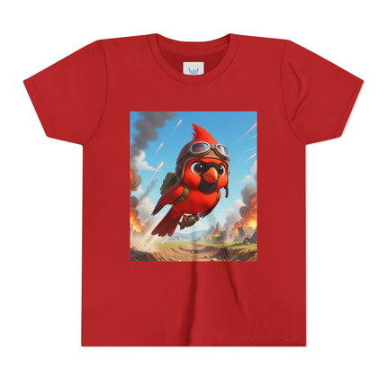 Cardinal Dive Bomber Youth Short Sleeve Tee