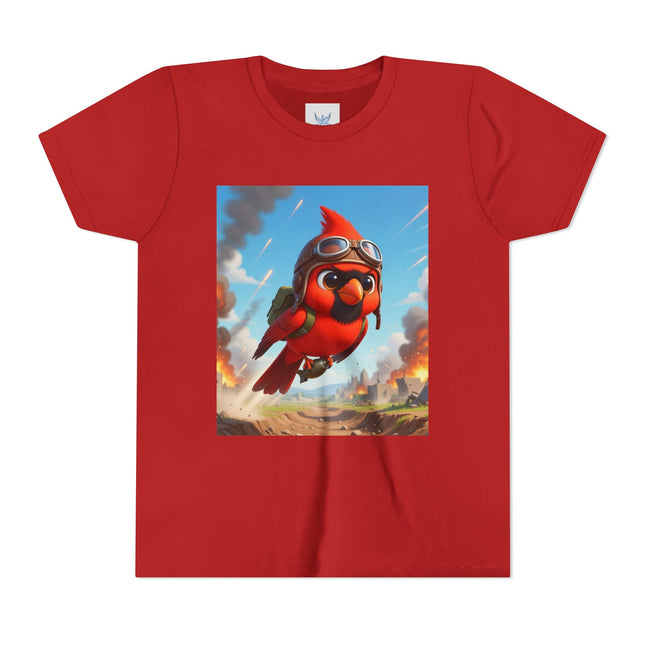 Cardinal Dive Bomber Youth Short Sleeve Tee