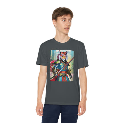 Cyberpunk Samurai Youth Competitor Tee