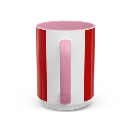 🎄💃 The Christmas Mirror Duet Colorful Mug – Art Deco Holiday Elegance