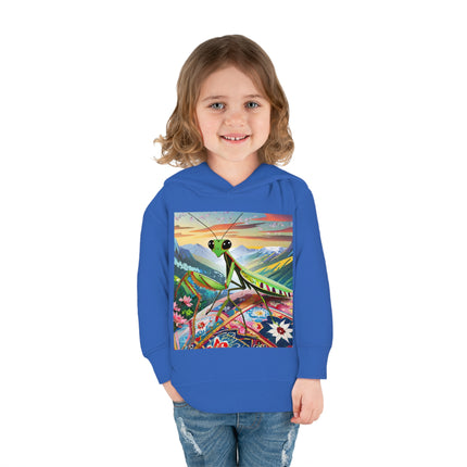 The Joyful Mantis Toddler Pullover Fleece Hoodie