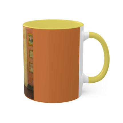 Interior, Window Light by Henri Le Sidaner Colorful Mugs, 11oz