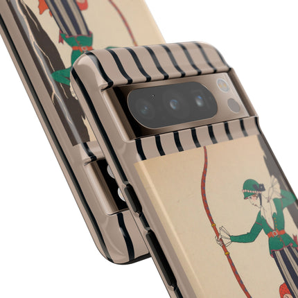 L'Arc Rouge by George Barbier Phone Cases