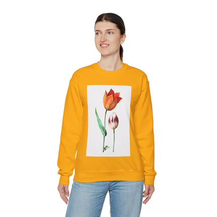 Tulip by Anselmus Boëtius de Boodt Heavy Blend™ Crewneck Sweatshirt