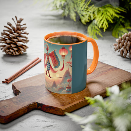 The Lantern Walker Colorful Mugs (11oz, 15oz)