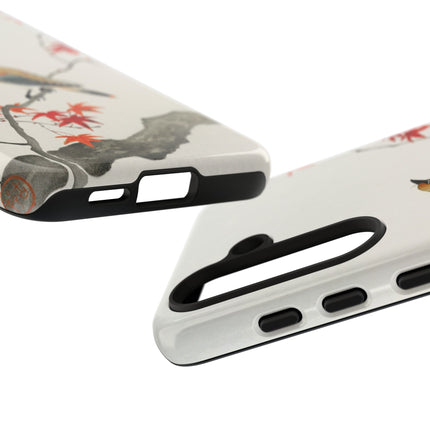 Japanese Bird on Maple by Ohara Koson Phone Cases
