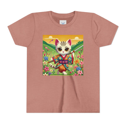 Samurai Kitten Youth Short Sleeve Tee