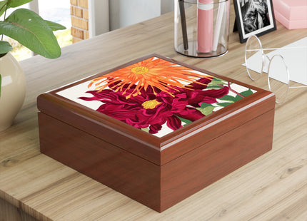 Dahlia by Tanigami Kônan Jewelry Box