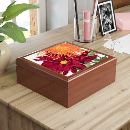 Dahlia by Tanigami Kônan Jewelry Box