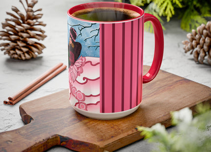 Winter Rose Empress Colorful Mugs (11oz, 15oz)